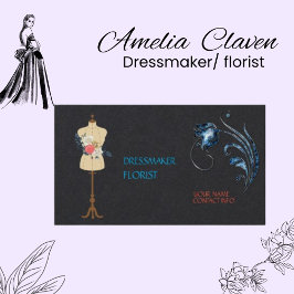 Classy Premium Black Papper Dressmaker Florist