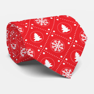 Classy Red Festive-jul Mönster Slips