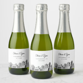Classy Sacramento Wedding Favor Anpassningsbar Min
