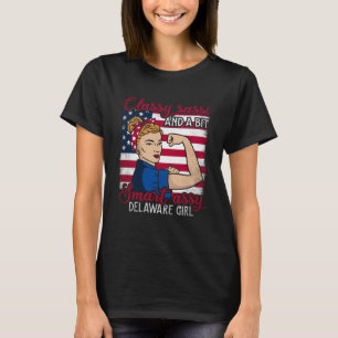 Classy Sassi och ett litet smart Assi Delaware Gir T Shirt