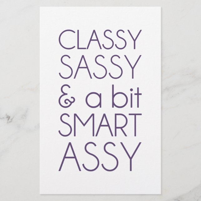 Classy Sassy och Bit Smart Assy (Framsida)