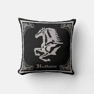 Classy Silver Horse Kudde