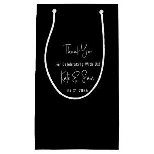 Classy Simple Black and White Bröllop