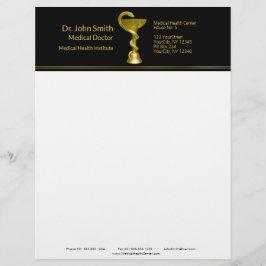 Classy Snake Bowl Medical Hygieia Guld Caduceus Brevhuvud