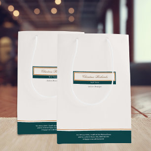 Classy Teal Ivory