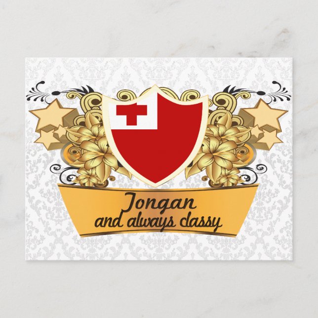 Classy Tongan Vykort (Framsida)