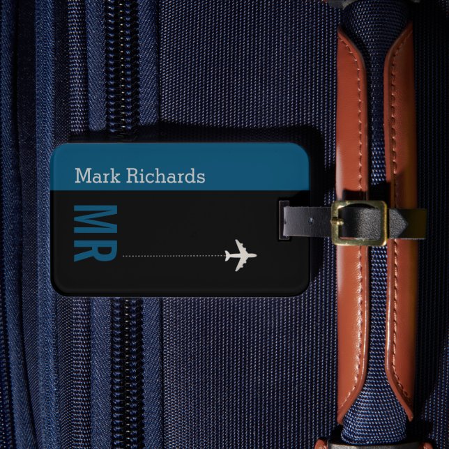 Classy Traveler Blue Bagagebricka (Framsida Insitu 4)