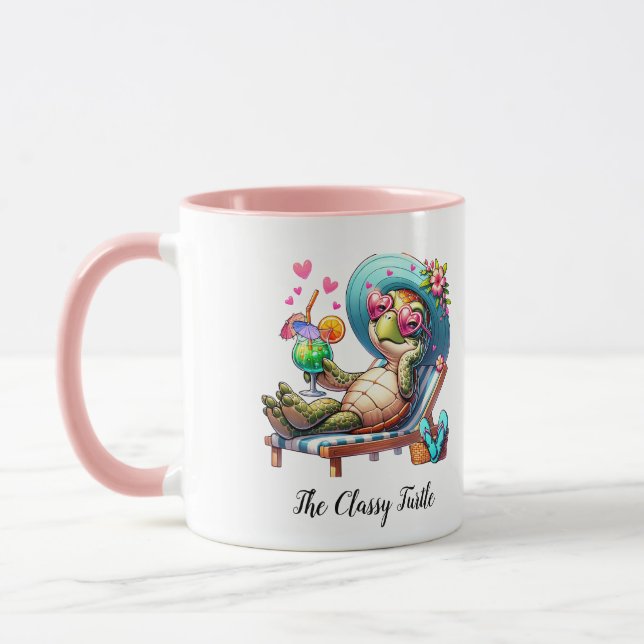 Classy Turtle Mugg (Vänster)