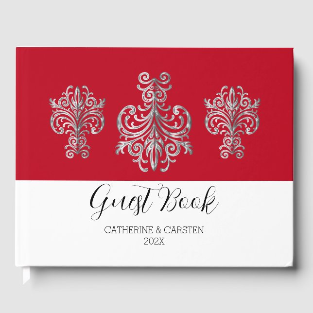 Classy Two Färg Gästböcker (Framsida)