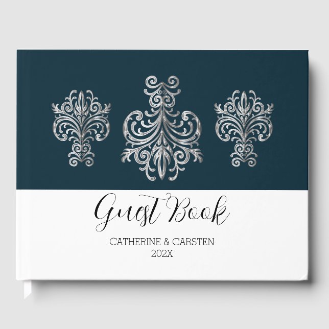 Classy Two Färg Gästböcker (Framsida)