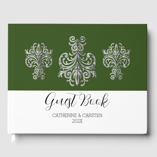 Classy Two Färg Gästböcker (Framsida)