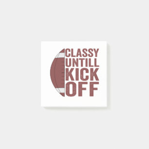 Classy Untill Kick Av Fantasy-fotbollsgåva Post-it Block
