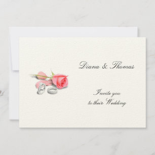 Classy Wedding-inbjudan Inbjudningar