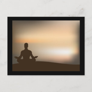 Classy YOGA-vykort Vykort