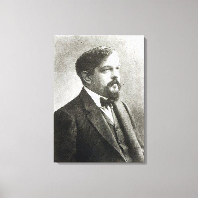 Claude Debussy, 1908 Canvastryck (Framsida)