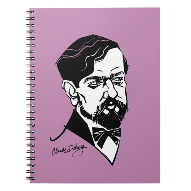 Claude Debussy Anteckningsbok (Framsidan)