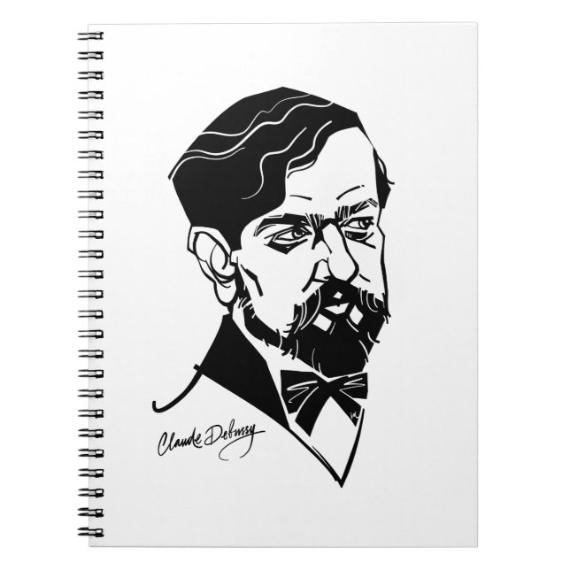 Claude Debussy Anteckningsbok (Framsidan)