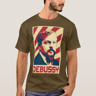 Claude Debussy Classical Music Composer Retro289 T Shirt