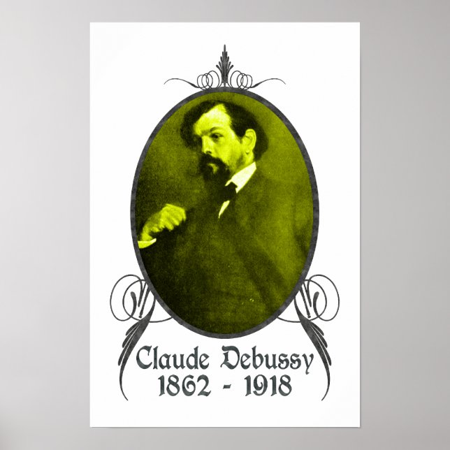 Claude Debussy Poster (Framsidan)
