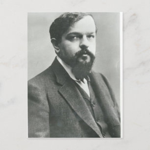 Claude Debussy Vykort
