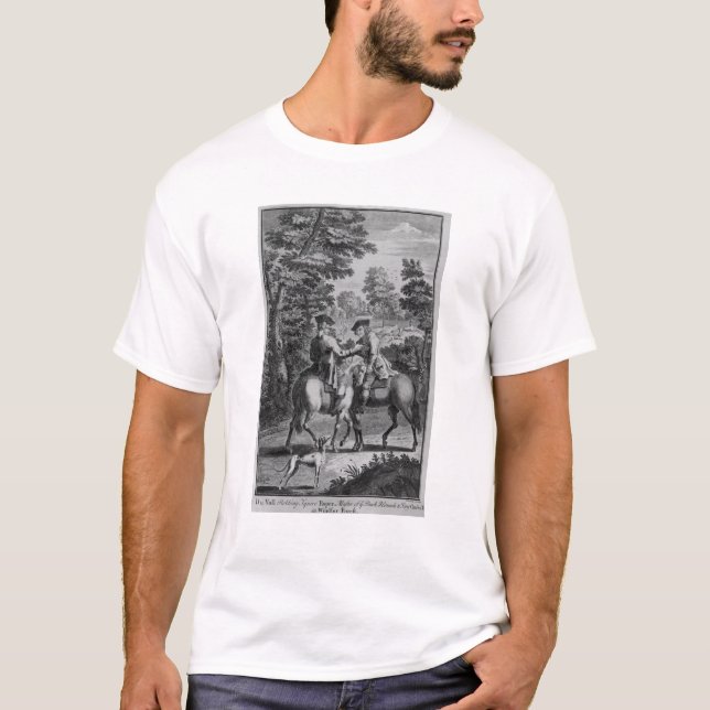 Claude Duval som rånar patronen Roper Tee Shirt (Framsida)
