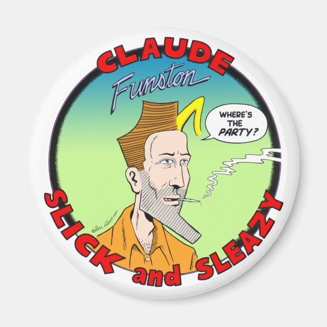 Claude Funston Magnet (Framsidan)