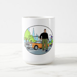 Claude - GTA 3 Kaffemugg