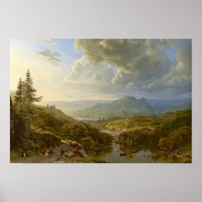 Claude Lorrain Artwork Poster (Framsidan)