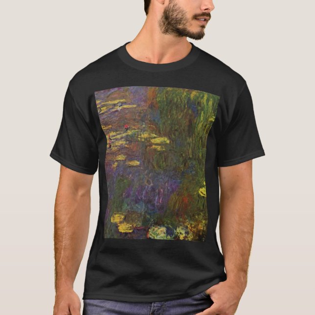 claude monet 038 t shirt (Framsida)