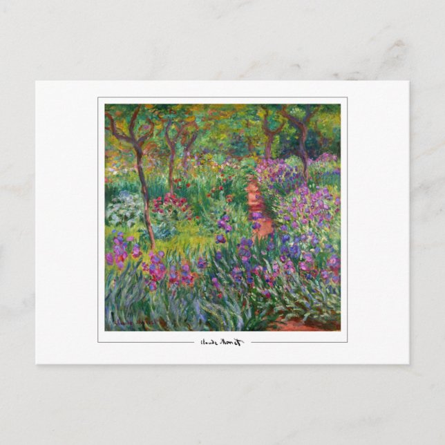 Claude Monet #141-2 - Finkonst Vykort (Framsida)