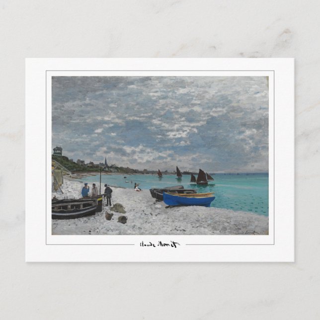 Claude Monet #14 - Finkonst Vykort (Framsida)