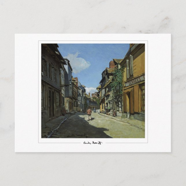 Claude Monet #15 - Konst Vykort (Framsida)