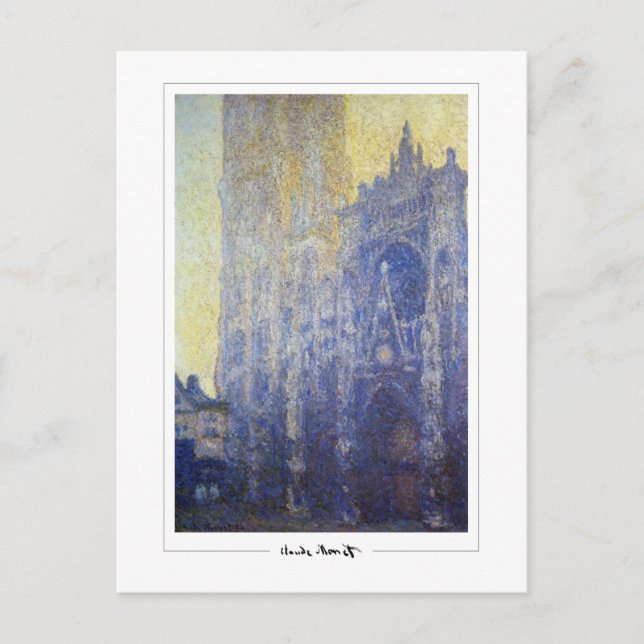 Claude Monet #170-2 - Finkonst Vykort (Framsida)