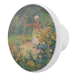 Claude Monet 1895 Vintage i Garden Knopp