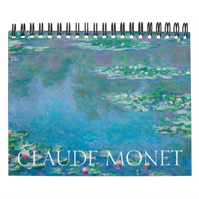 CLAUDE MONET 2020 FINE ART CALENDAR KALENDER (Omslag)