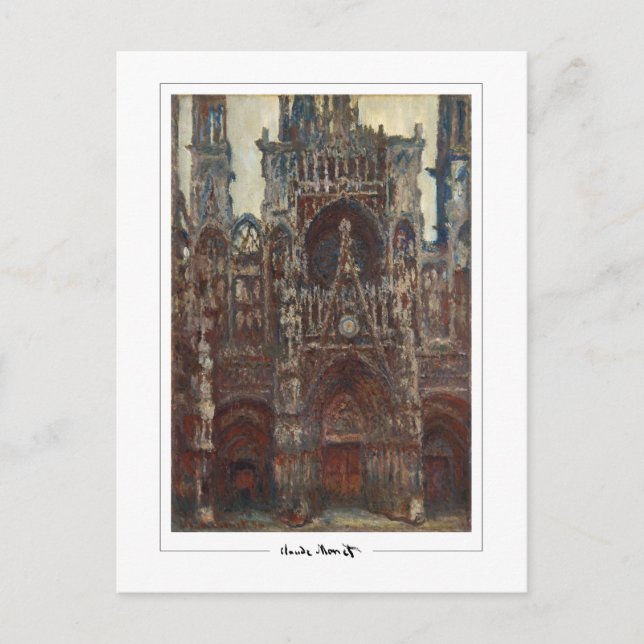 Claude Monet #245-2 - Konst Vykort (Framsida)