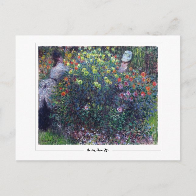Claude Monet #24-2 - Finkonst Vykort (Framsida)
