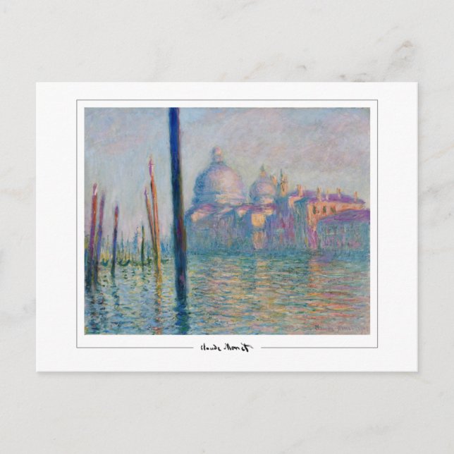 Claude Monet #257-2 - Finkonst Vykort (Framsida)