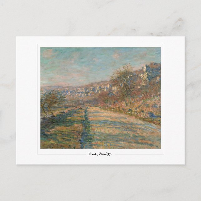 Claude Monet #27 - Finkonst Vykort (Framsida)