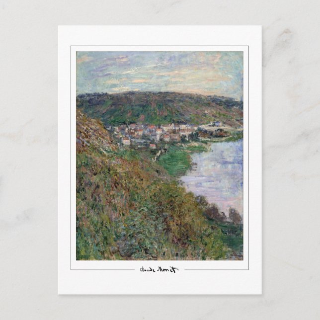 Claude Monet #30-2 - Finkonst Vykort (Framsida)