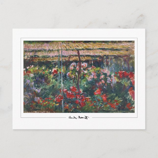 Claude Monet #35-2 - Finkonst Vykort (Framsida)