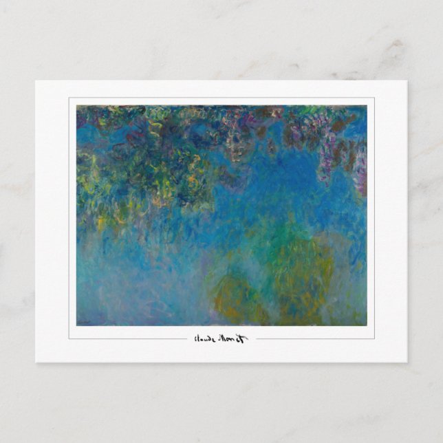 Claude Monet #36 - Finkonst Vykort (Framsida)