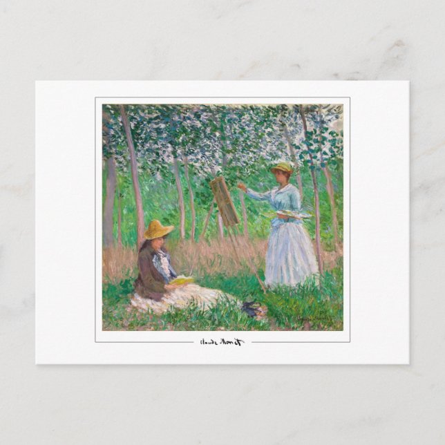 Claude Monet #3-2 - Finkonst Vykort (Framsida)