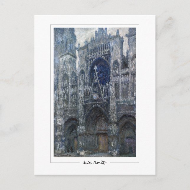 Claude Monet #40 - Konst Vykort (Framsida)