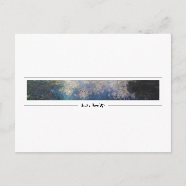 Claude Monet #466-2 - Konst Vykort (Framsida)