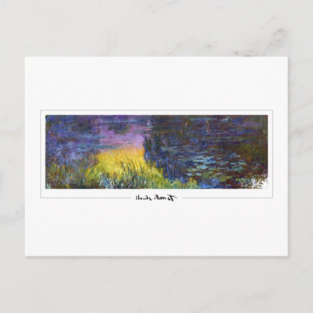 Claude Monet #485 - Finkonst Vykort (Framsida)