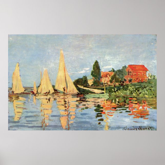 Claude Monet 4 Poster (Framsidan)