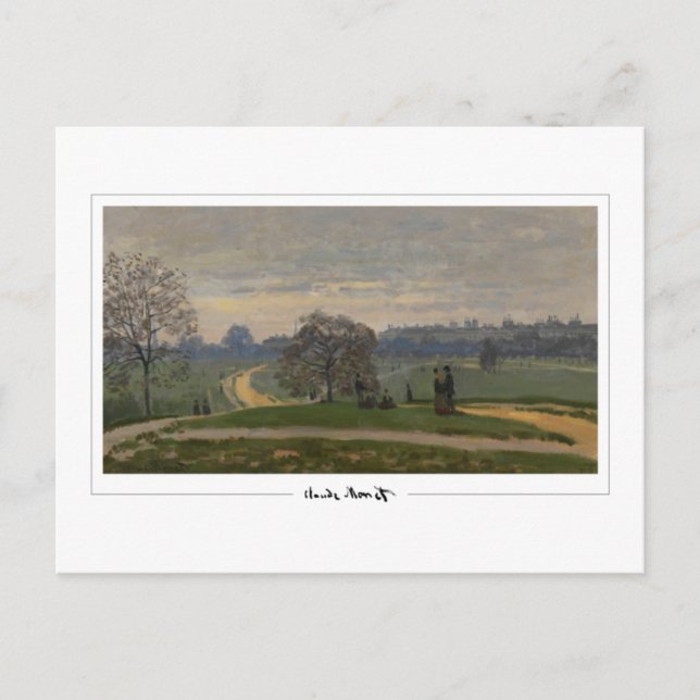 Claude Monet #574-2 - Finkonst Vykort (Framsida)