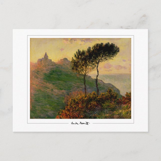 Claude Monet #676 - Finkonst Vykort (Framsida)