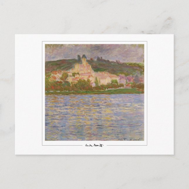 Claude Monet #6-2 - Finkonst Vykort (Framsida)